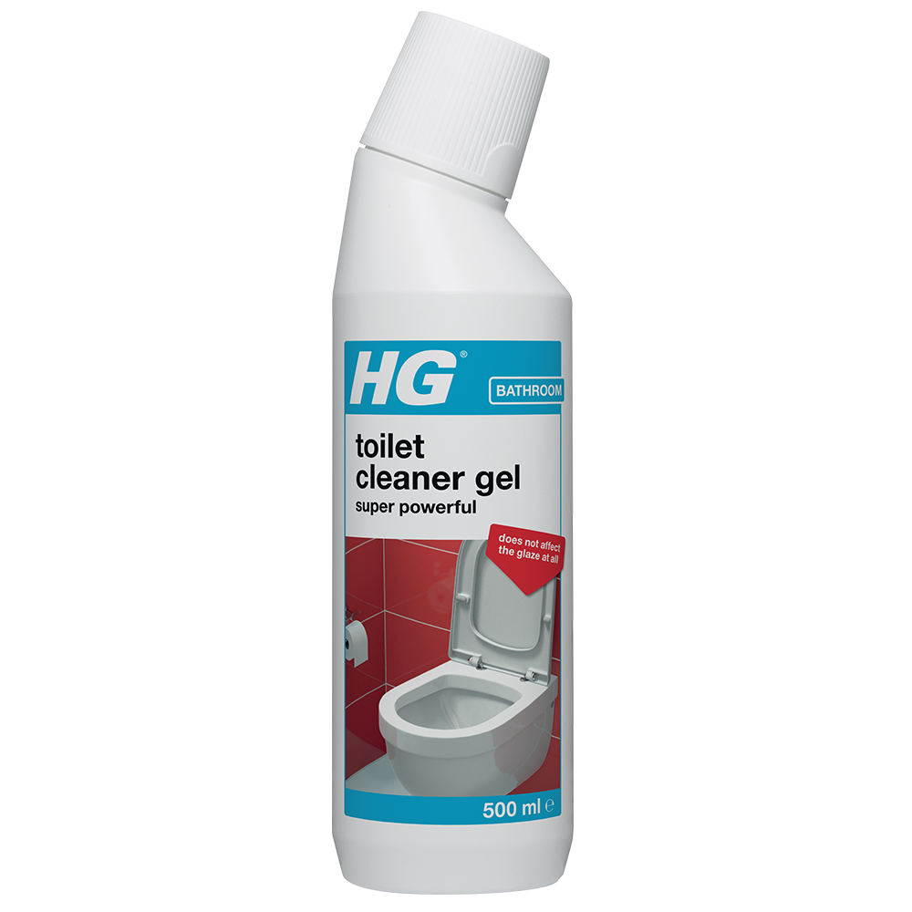 HG Toilet Super Powerful Cleaner Gel 500ml Image 1