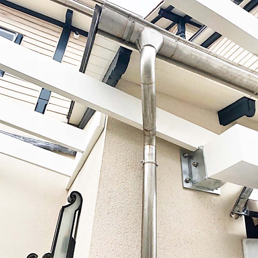 Metal Gutta Stainless Steel Downpipe Image 7