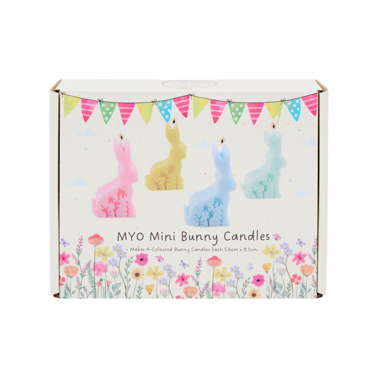 Make Your Own Mini Bunny Candles Kit Image 1