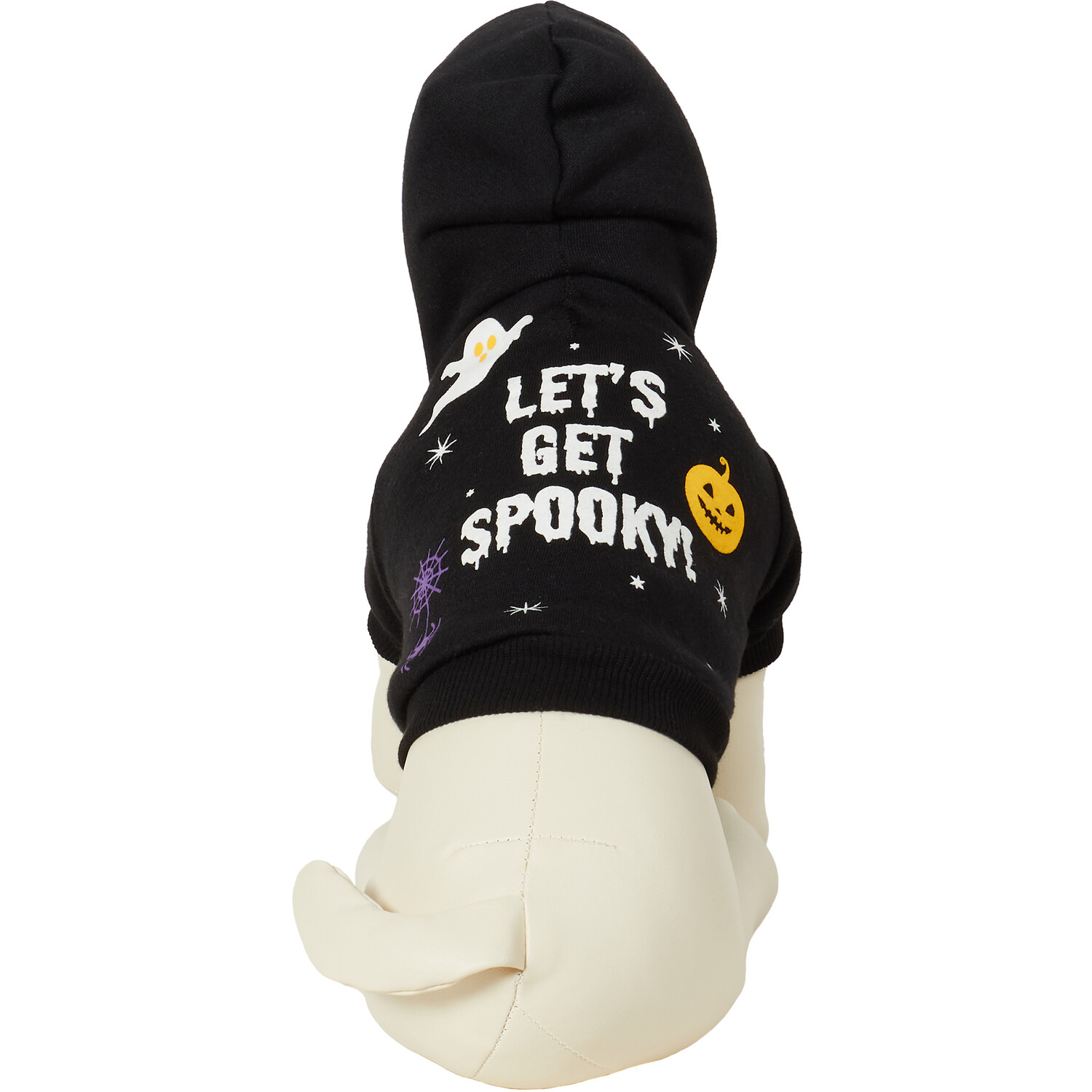Lets Get Spooky Pet Hoodie - Black / 20cm Image 1