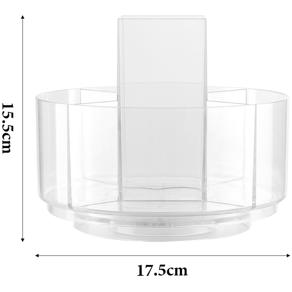 Living and Home Rotating Multipurpose Makeup Office and Bathroom Storage Organiser Image 9
