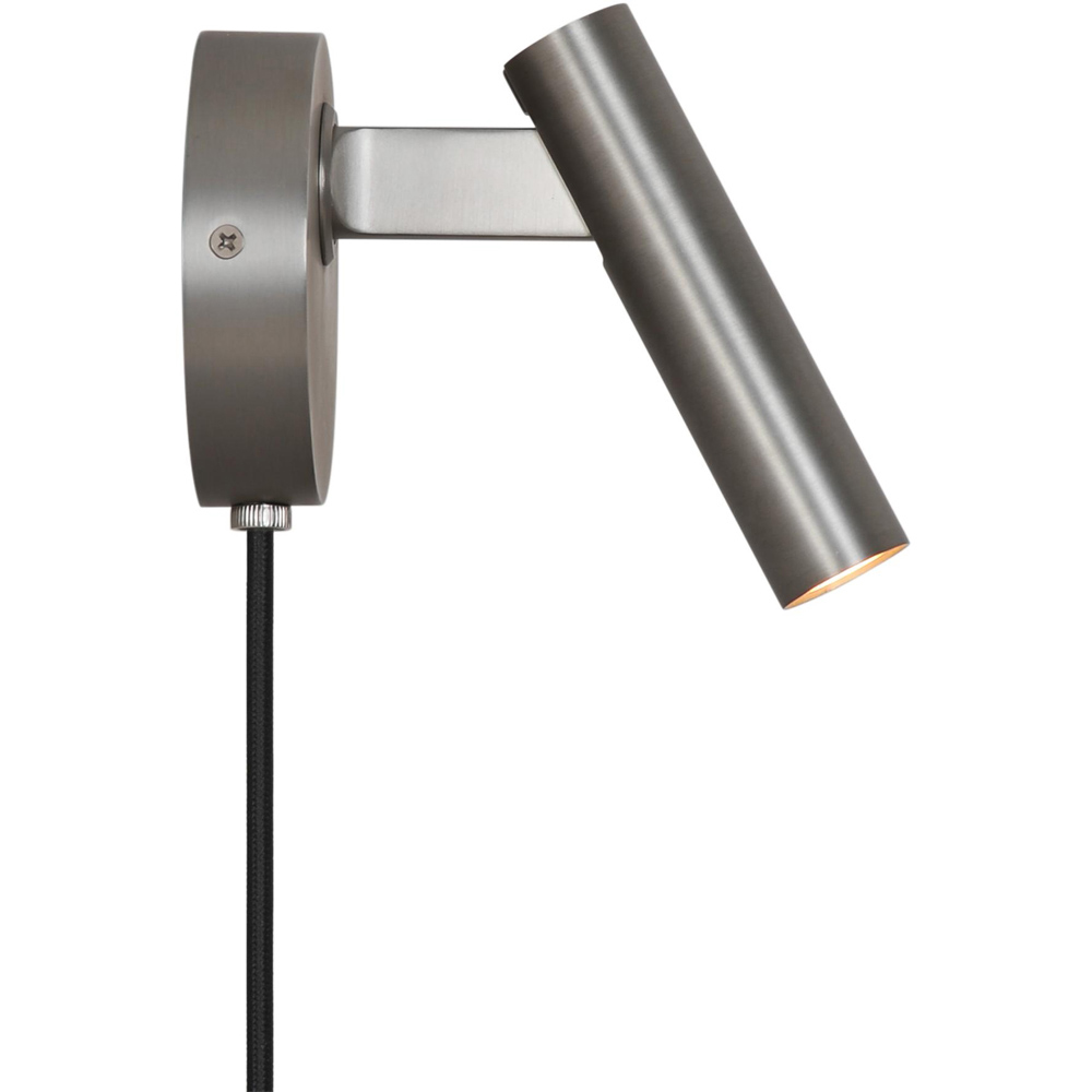 Nordlux Makoto Satin Chrome Wall Light Image 5