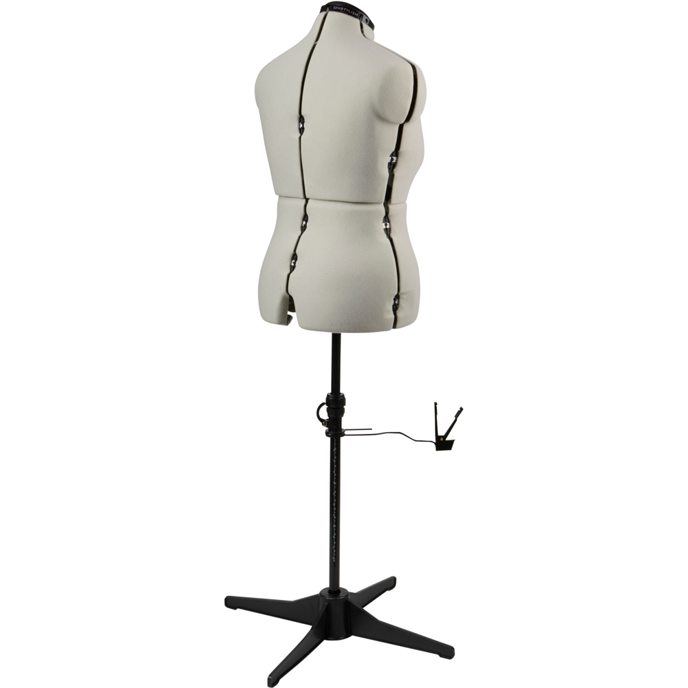 Sewing Online 023817-CREAM Cream Adjustable 8-Part Dressmakers Dummy with Hem Marker Medium Image 3