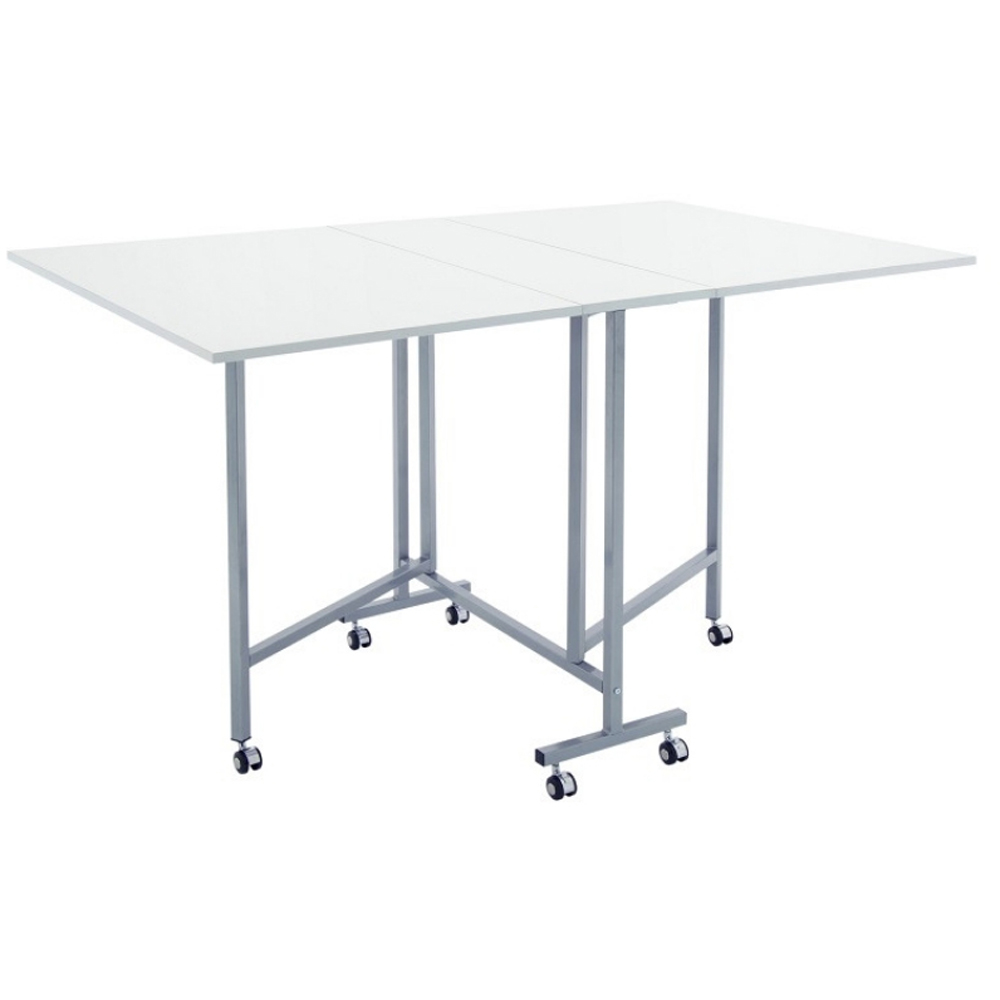 Sewing Online 13371 Silver and White Foldable Craft and Cutting Table Image 2