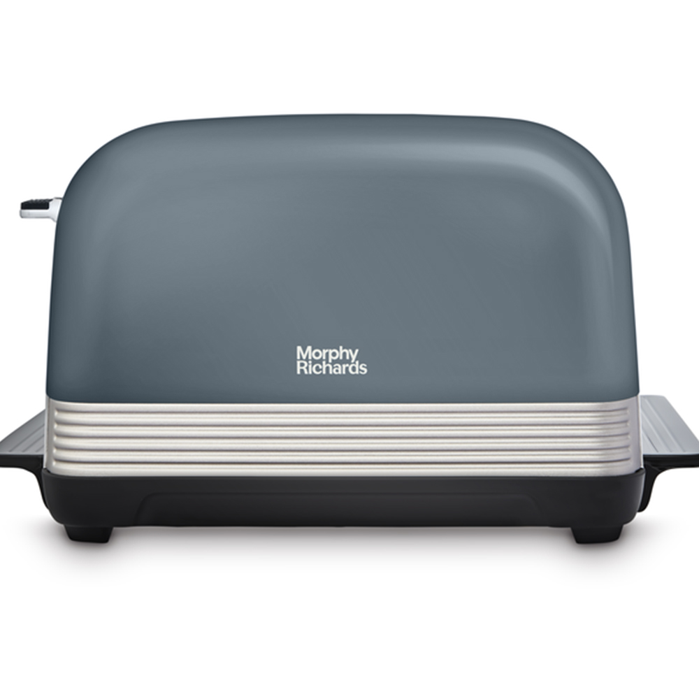 Morphy Richards Venture Retro Basalt 4 Slice Toaster Image 2