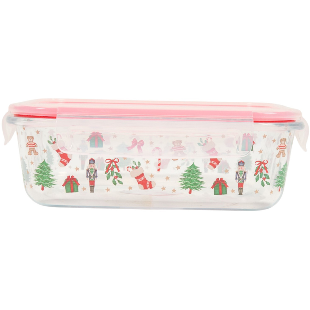 Christmas Glass Lunch Box Image 5
