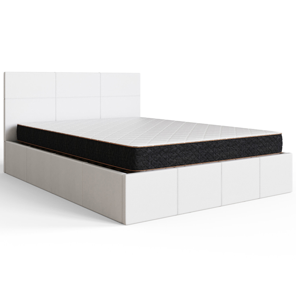 GFW King Size White End Lift Ottoman Bed Image 2