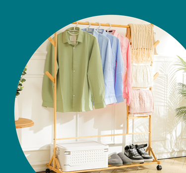 student clothing storage