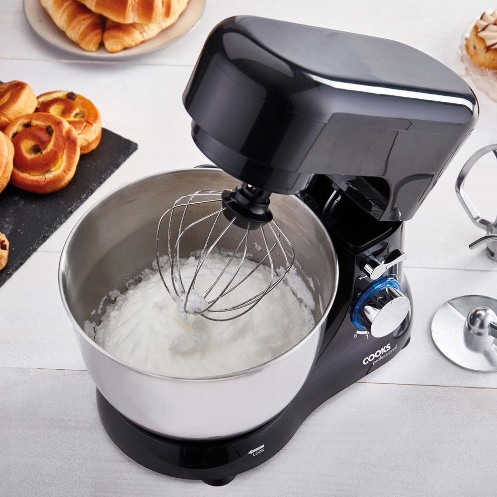 Cooks Professional G3136 Black 1000W Stand Mixer Image 9