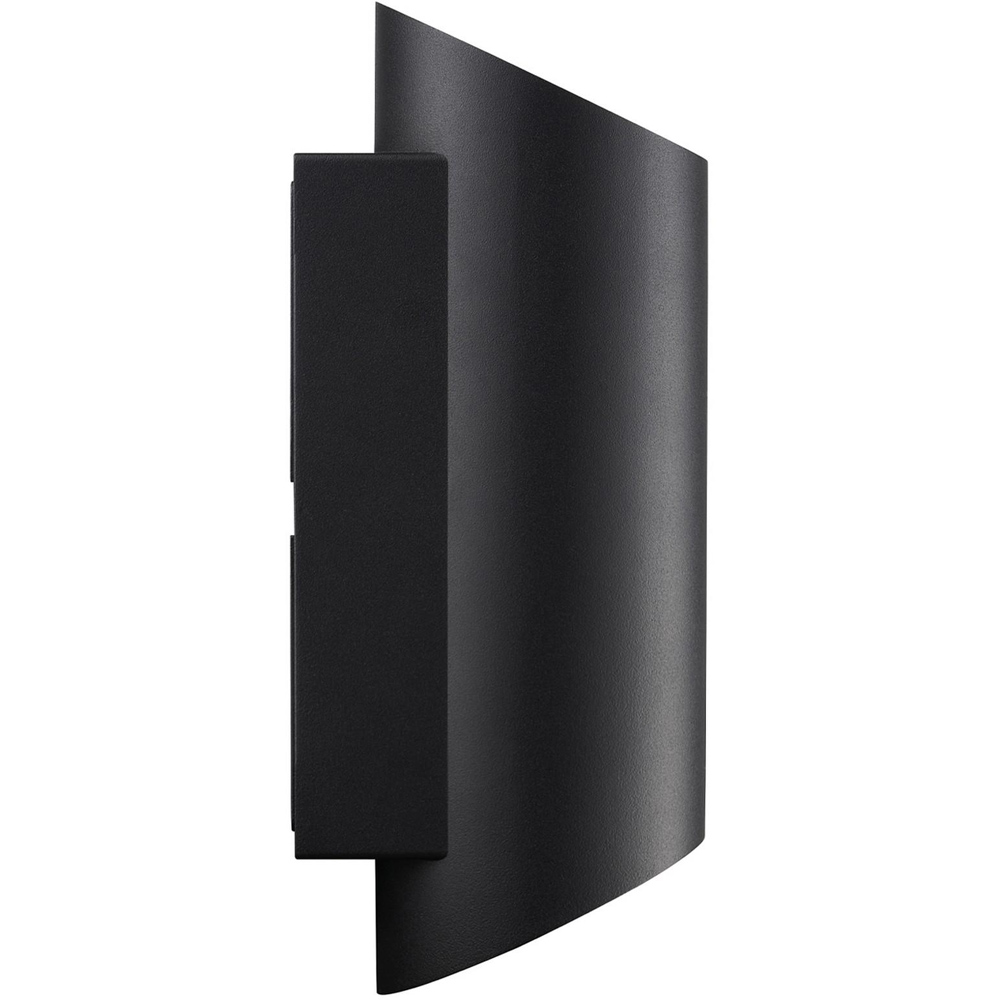 Nordlux Nico 22 GU10 Black Round Maxi Wall Light Image 5