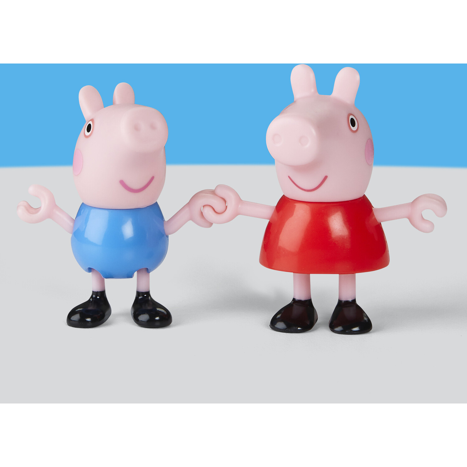 Peppa Pig Family of Five Toy Set Blue Image 5