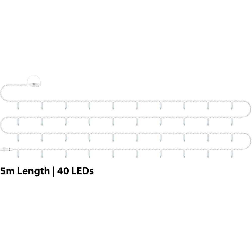 Eagle Connect 40 Warm White LED String Light 5m Image 9