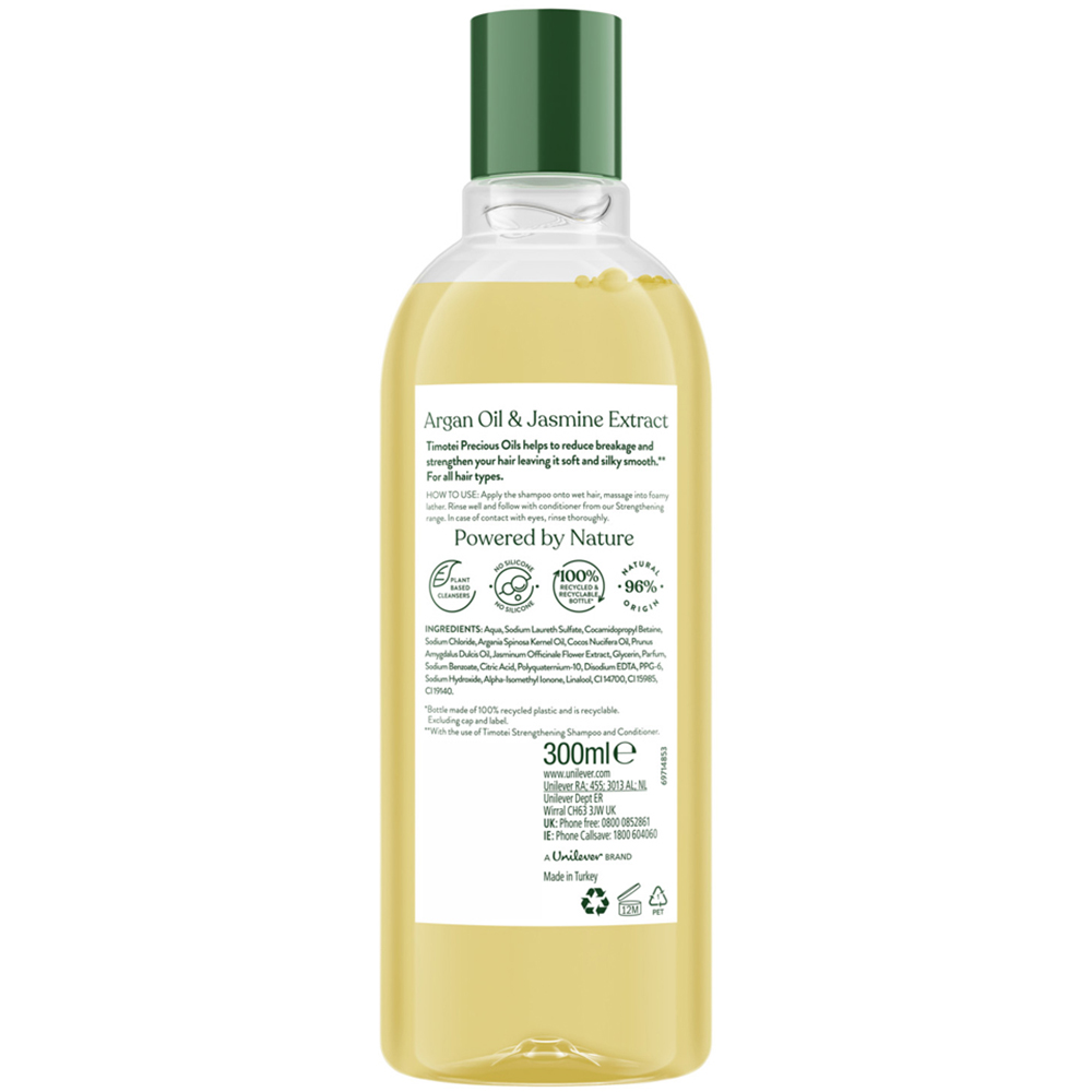 Timotei Precious Oils Strengthening Shampoo and Conditioner 300ml Image 3
