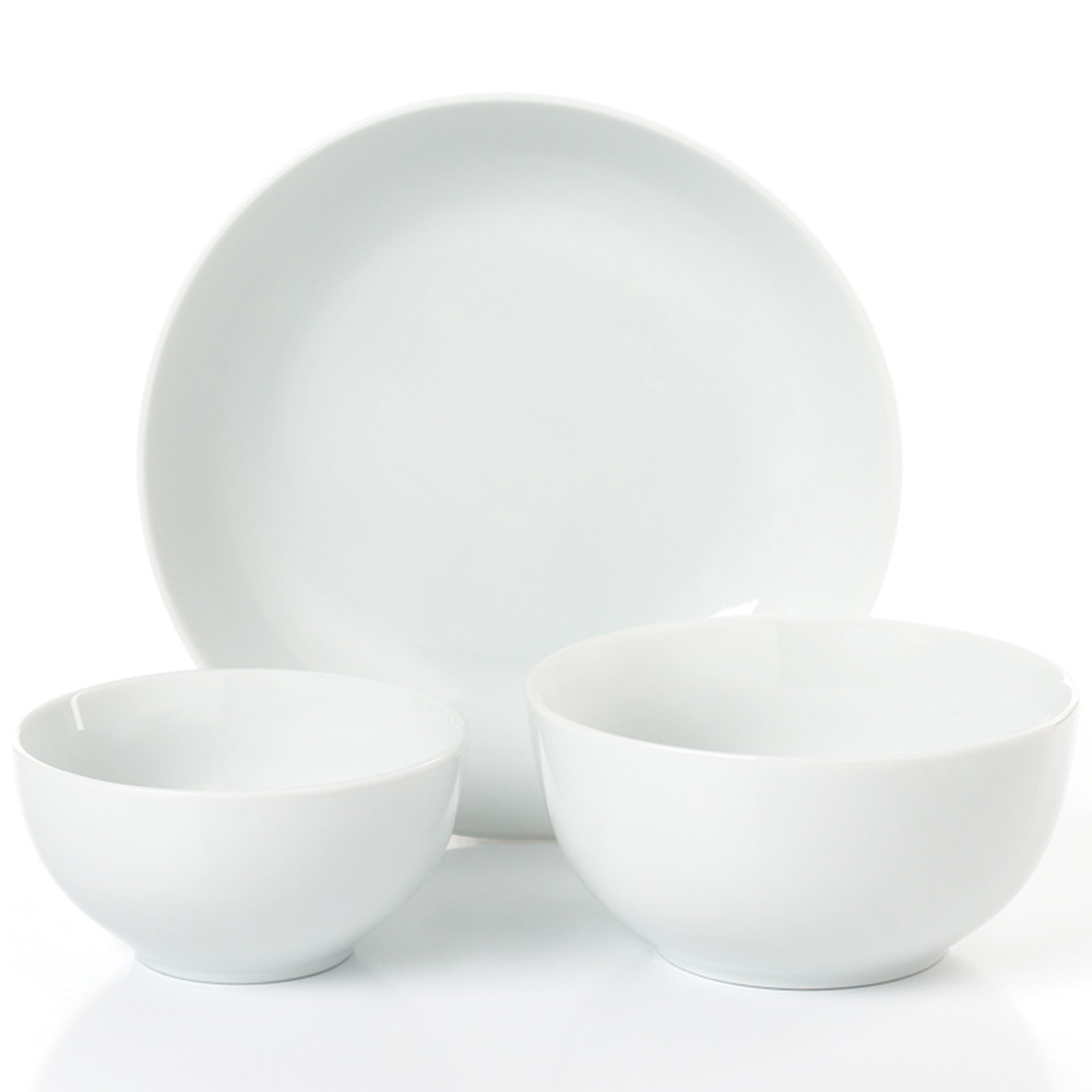 Waterside Christmas 12 Piece White Serving Bowls Image 2