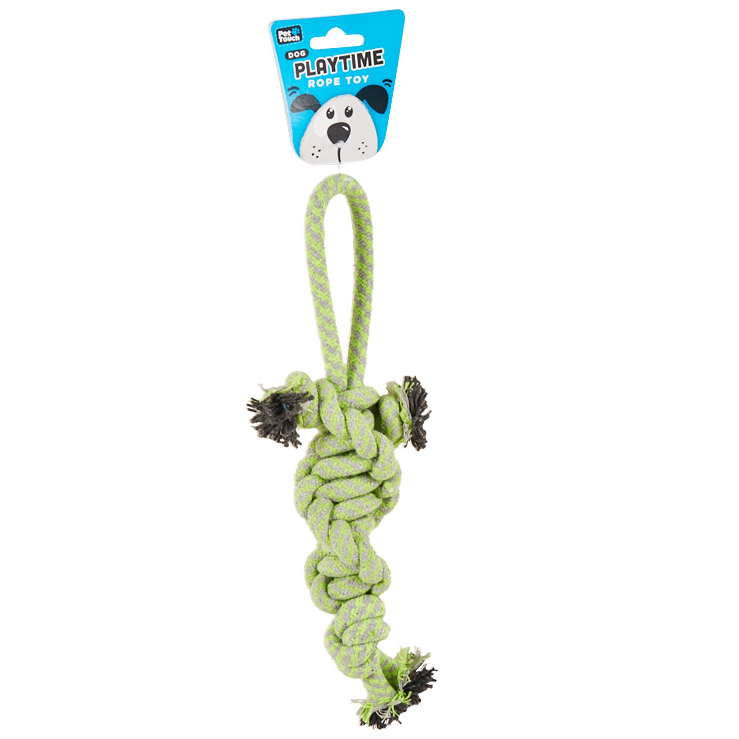 Twisted Rope Dog Toy - Multicolour Image 3