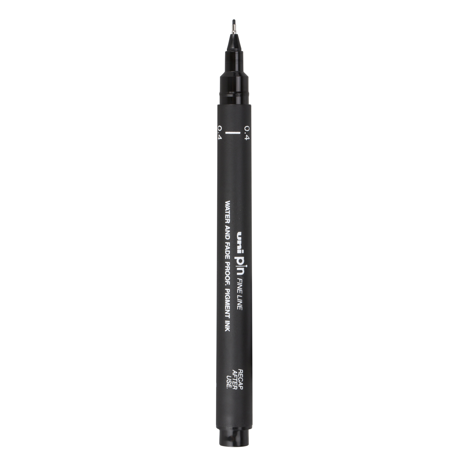Uniball Pin Black Fine Liner Drawing Pen 0.4mm Image 2