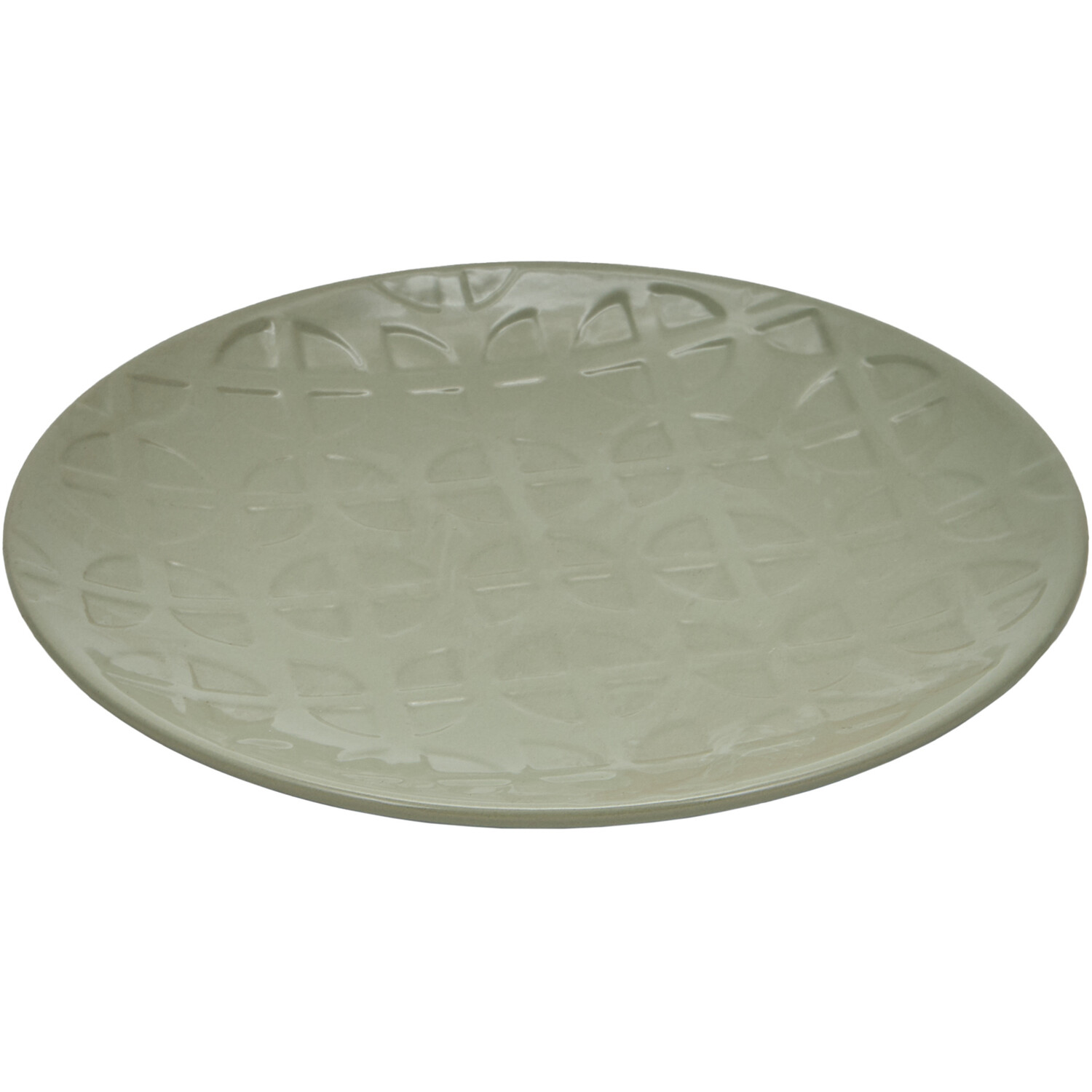 Geo Debossed Side Plate - Sage Image 1