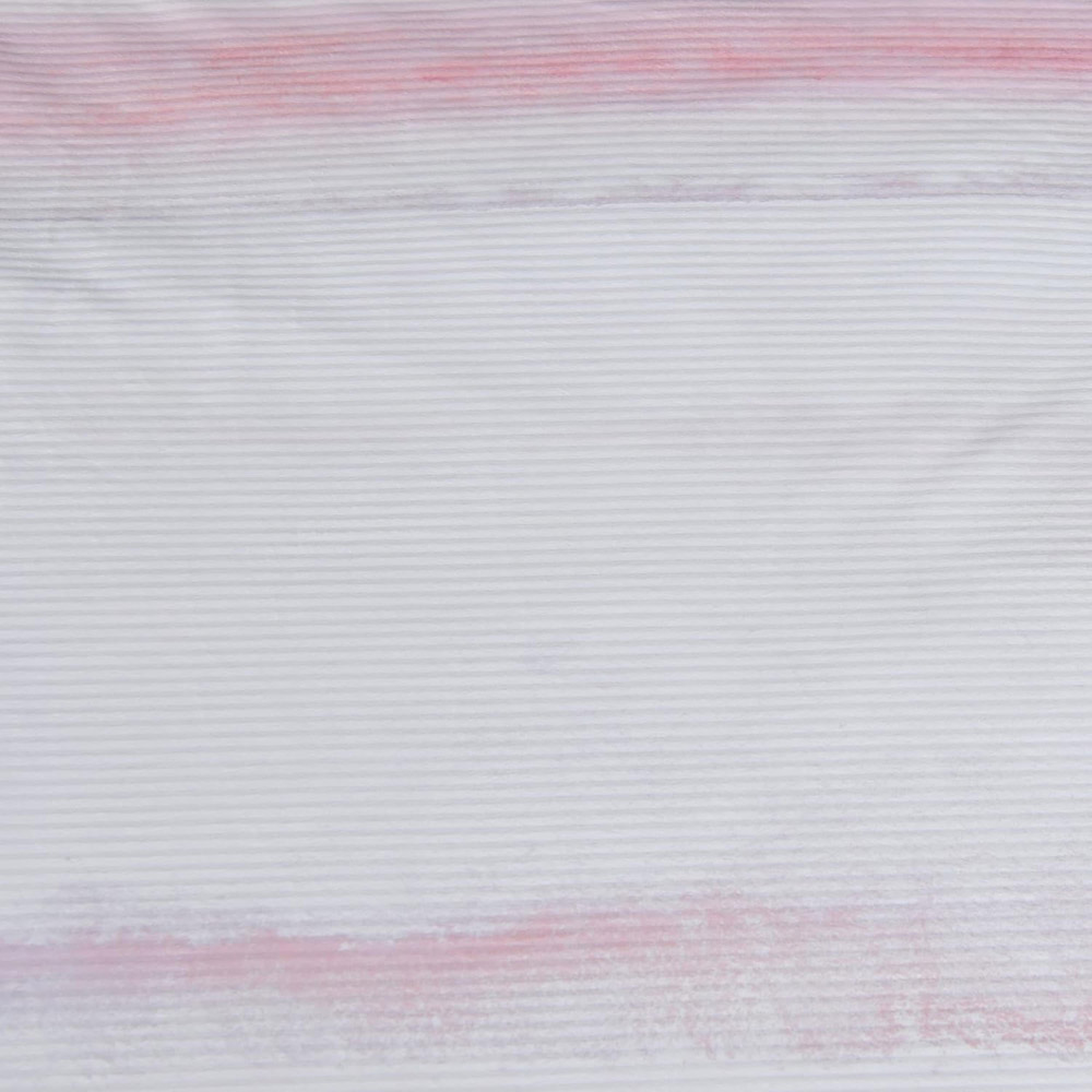 Smart Living King Size Blush Pink Ribbed Velvet Duvet Cover Set Image 7
