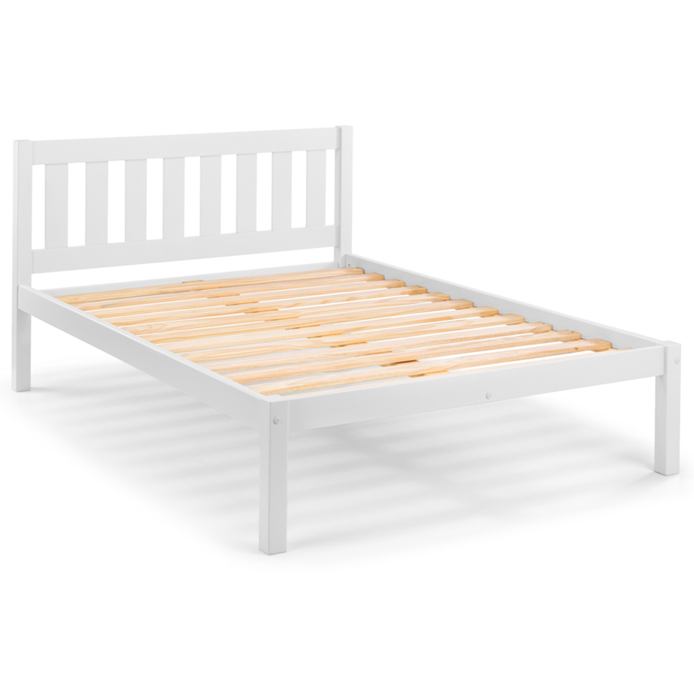 Julian Bowen Luna Double Surf White Bed Image 2