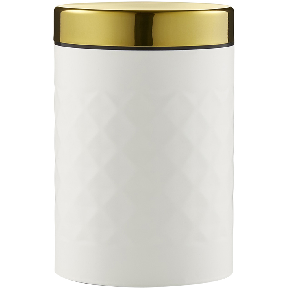 Swan Gatsby White Diamond Pattern Canisters 3 Piece Image 3