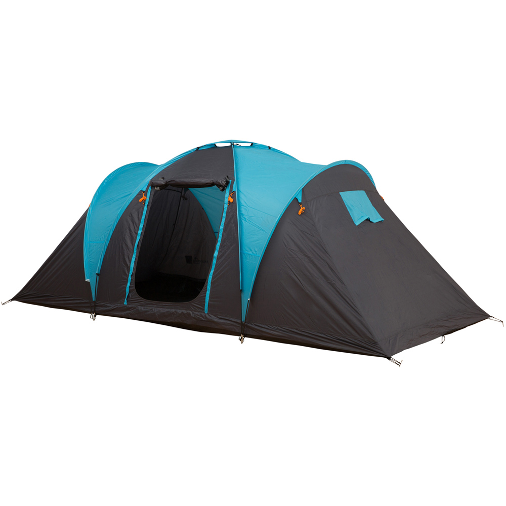 Outsunny 4-Person Blue Camping Tent Image 1