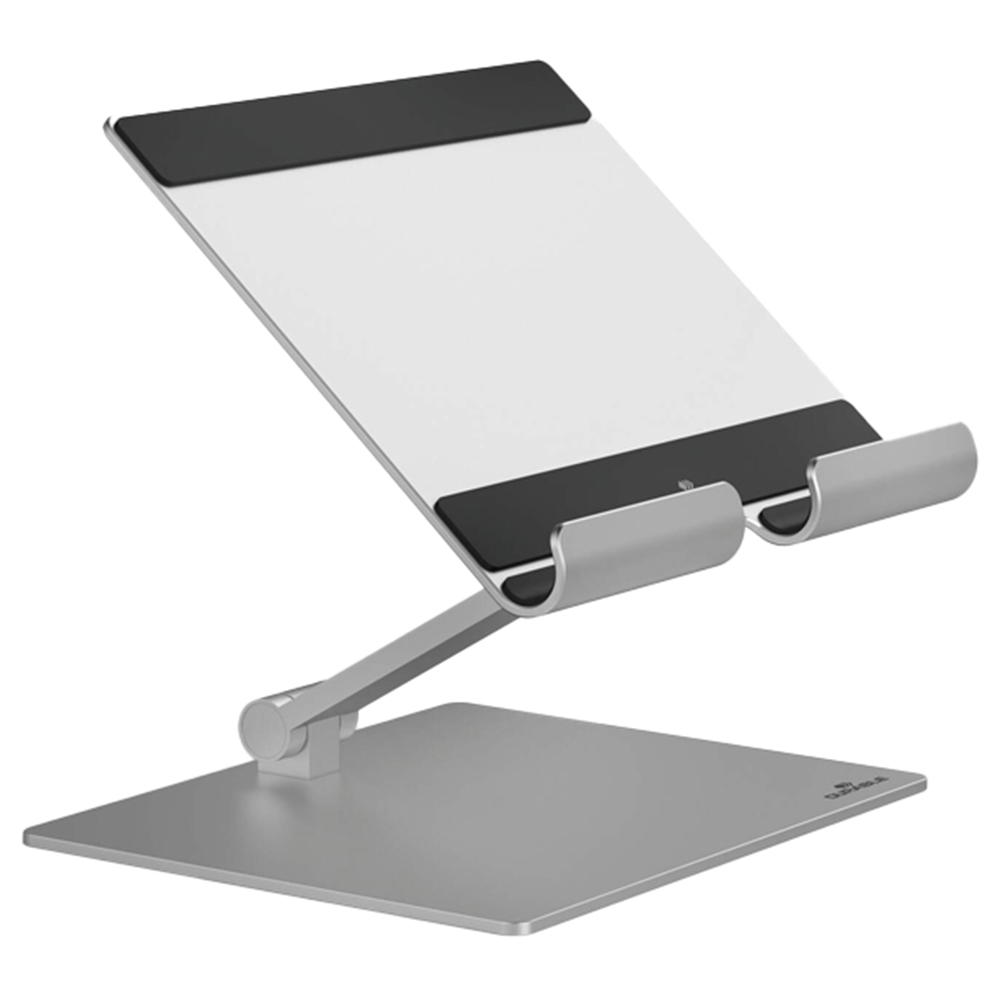 Durable Premium Aluminium Rise Desk Stand Foldable Tablet Holder Image 1