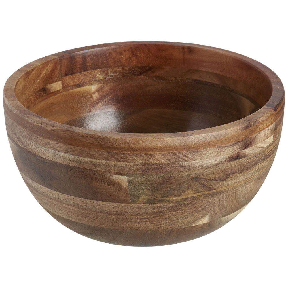 Wilko Acacia Wood Salad Bowl Image 1