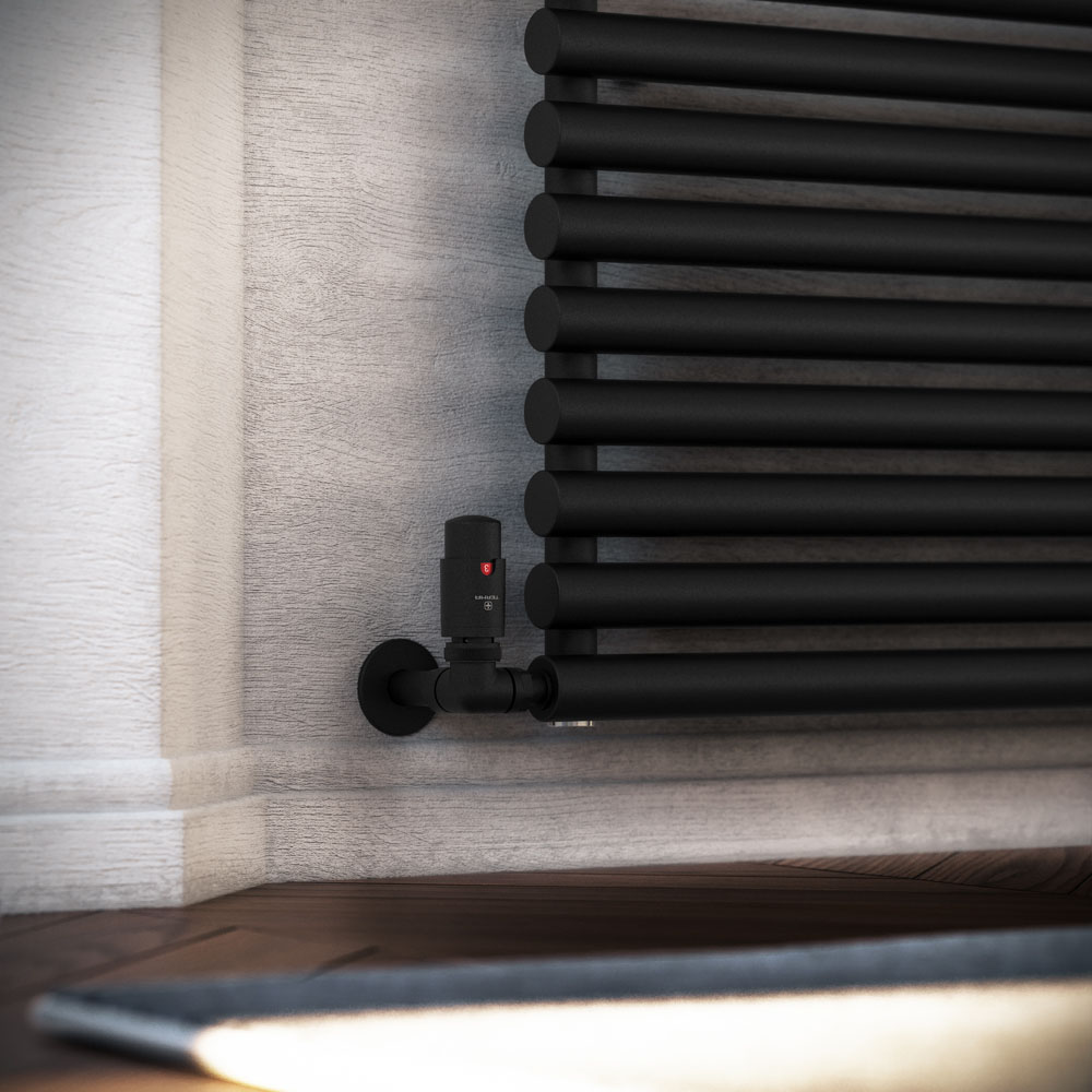Terma Rolo Room 3516 BTU Heban Black Radiator 1800 x 480mm Image 7