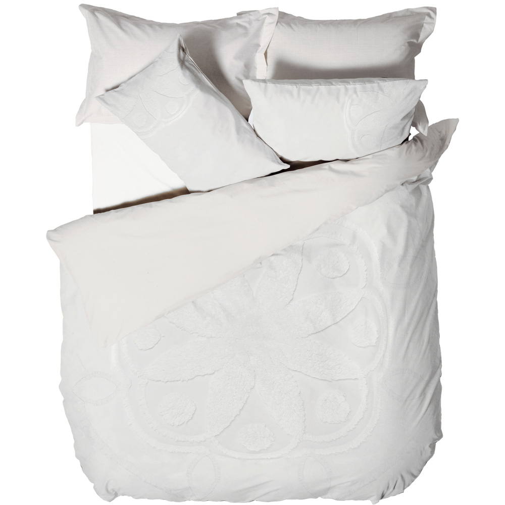 Linen House Manisha Single Tufted Duvet Cover Set Image 2