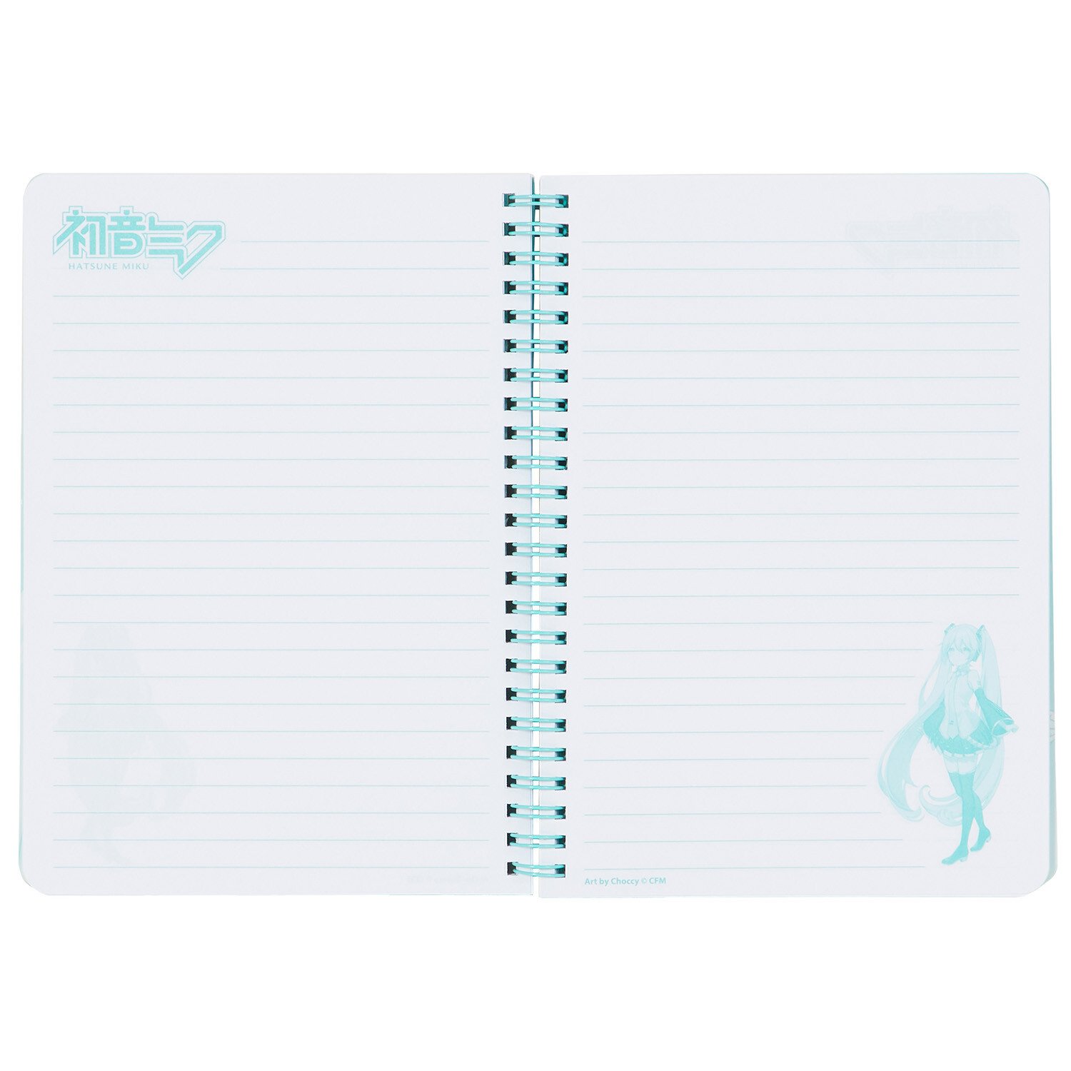 Hatsune Miku A5 Notebook - Blue Image 3