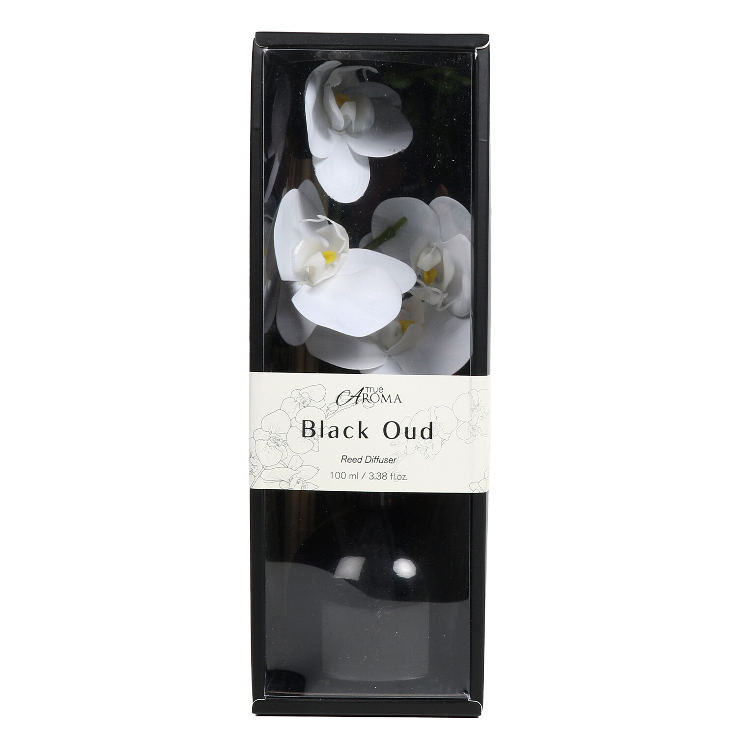 True Aroma Black Oud Orchid Reed Diffuser 150ml Image 2