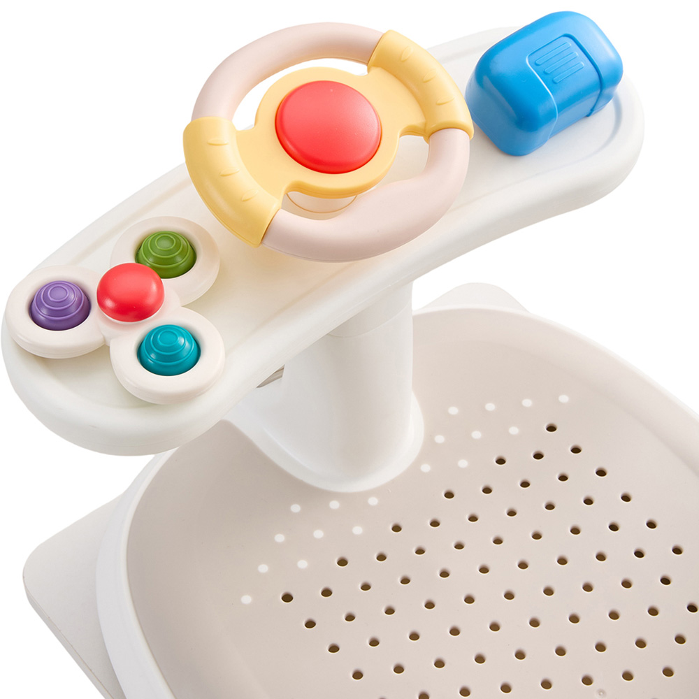 H&O Direct Baby Bath Seat with Built-in Toys Image 3