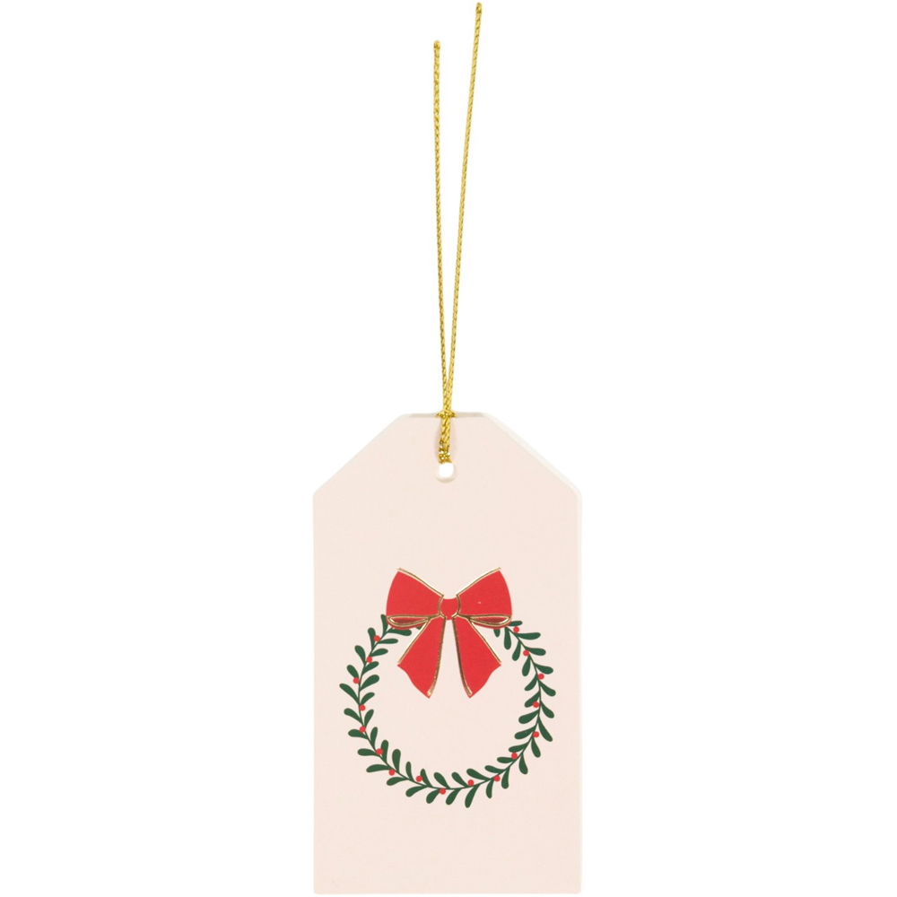 Pack of 12 Tartan Traditional Gift Tags Image 3