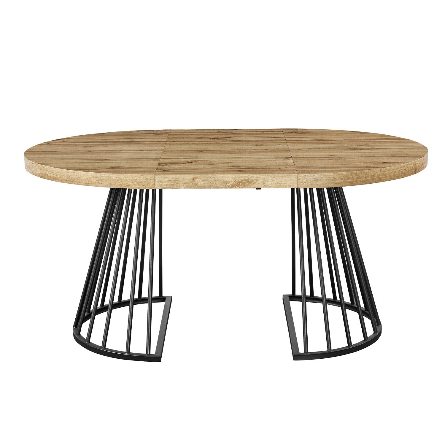 Modbury Extending Dining Table Oak Image 4