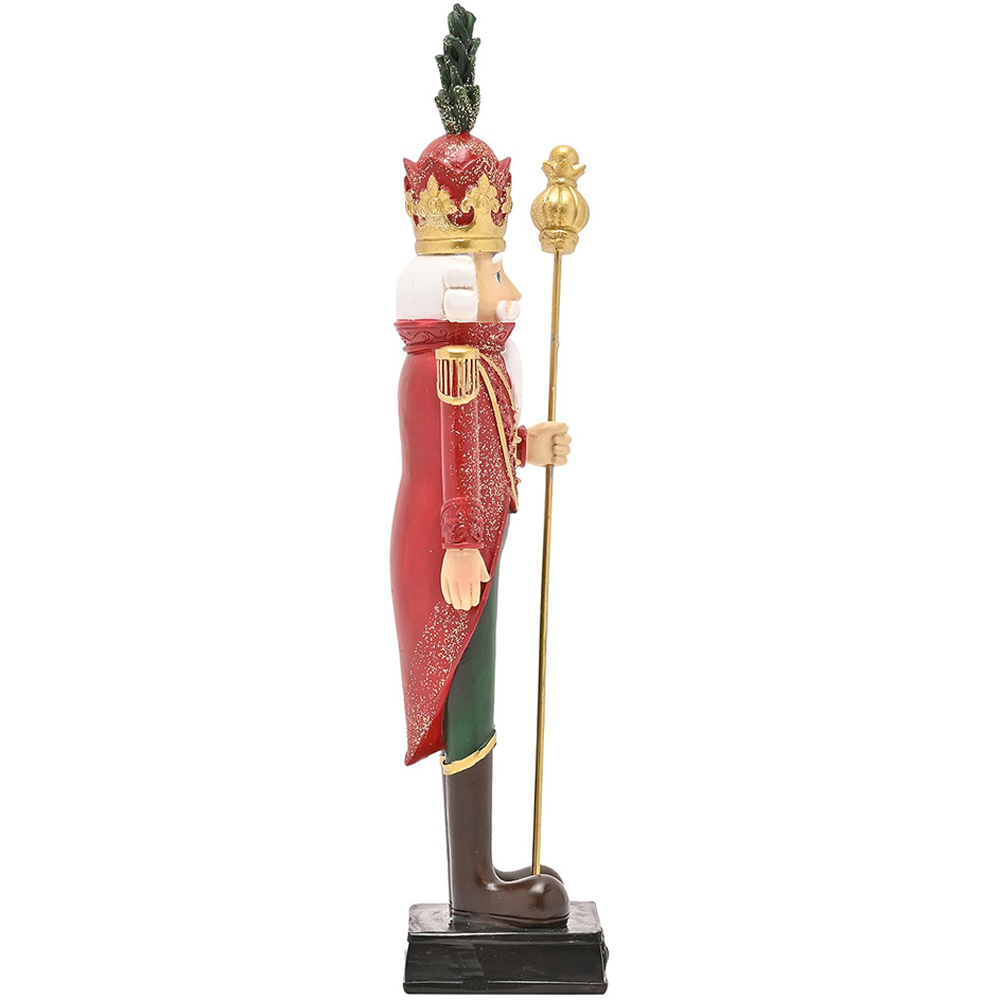 The Christmas Gift Co Nutcracker Figurine with Staff Image 3
