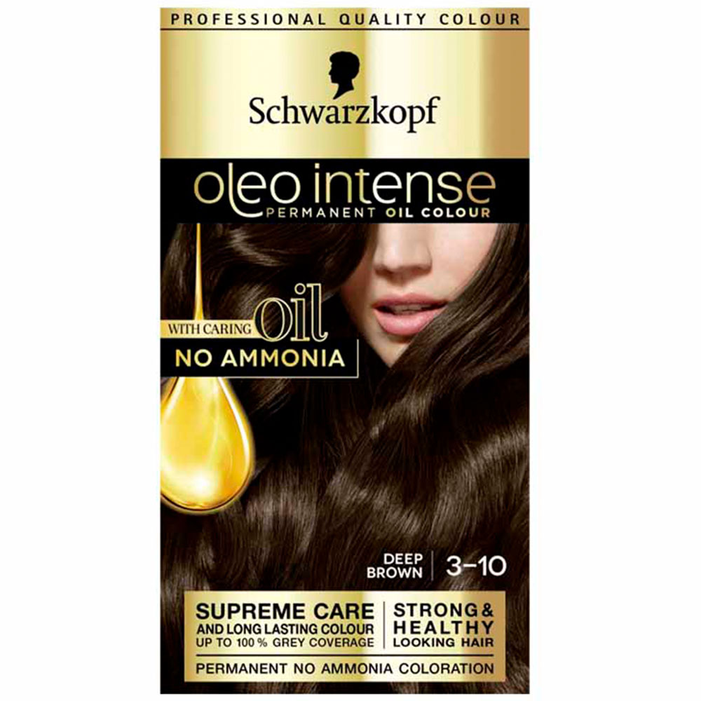 Schwarzkopf Oleo Intense Deep Brown 3-10 Hair Dye Image 1