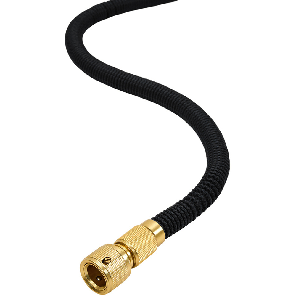Living and Home 30m Black Expandable Leakproof Garden Hose Image 3