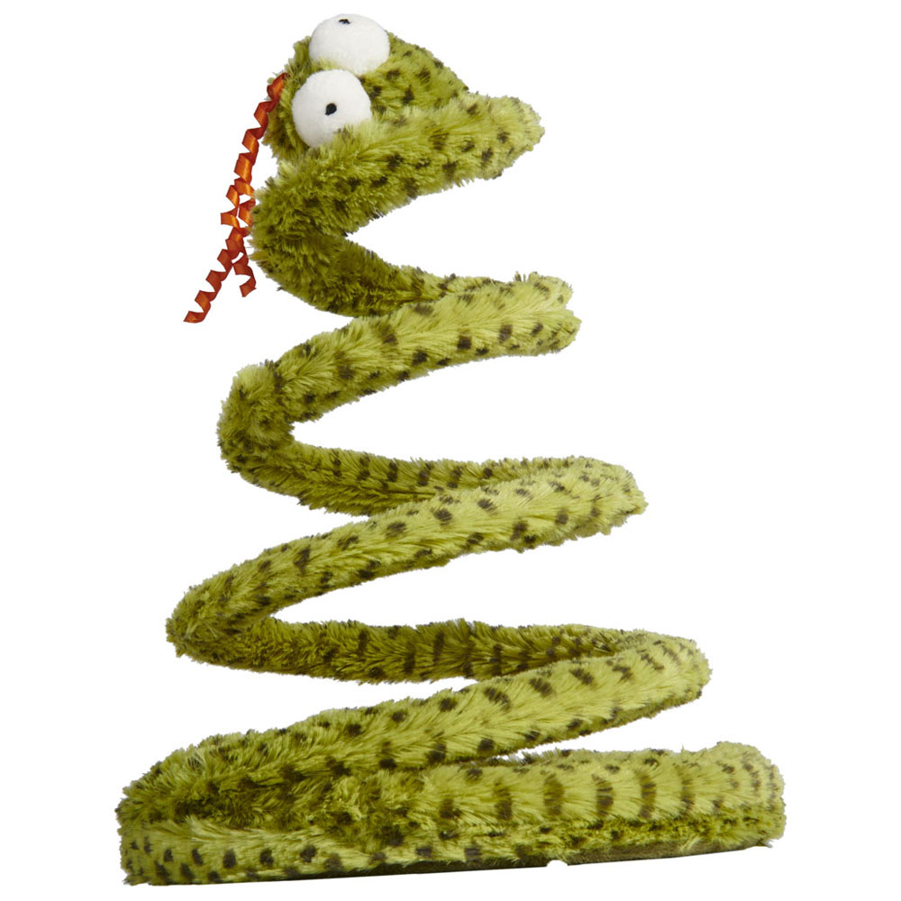 Wilko Snake Scruncher with Spring Body Cat Toy Image 5