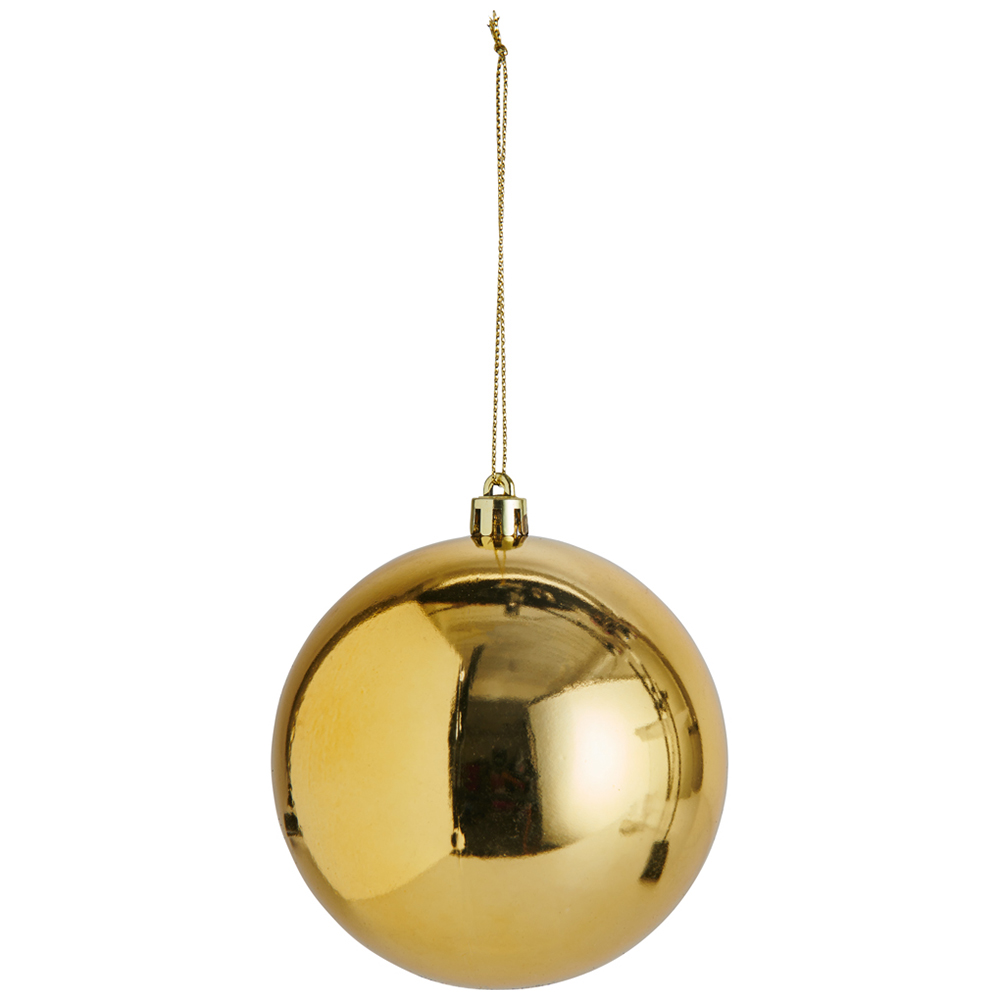 Wilko 100mm Majestic Baubles 7 Pack Image 3