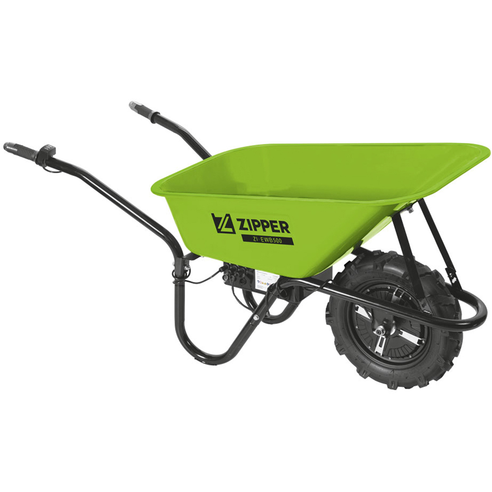 Zipper ZI-EWB500 Electric Wheel Barrow 75L Image 1