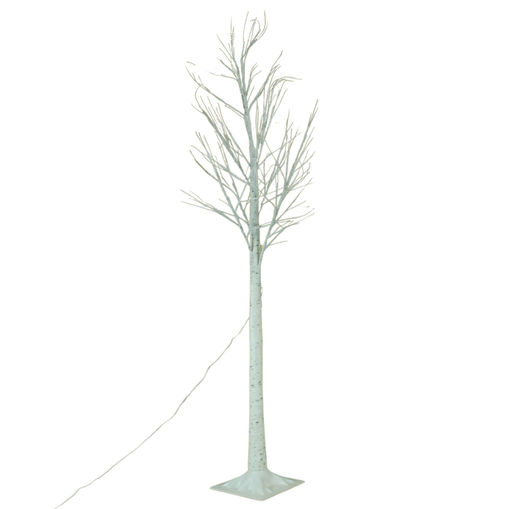 Samuel Alexander Multicolour LED Christmas Birch Tree 4.9ft Image 1