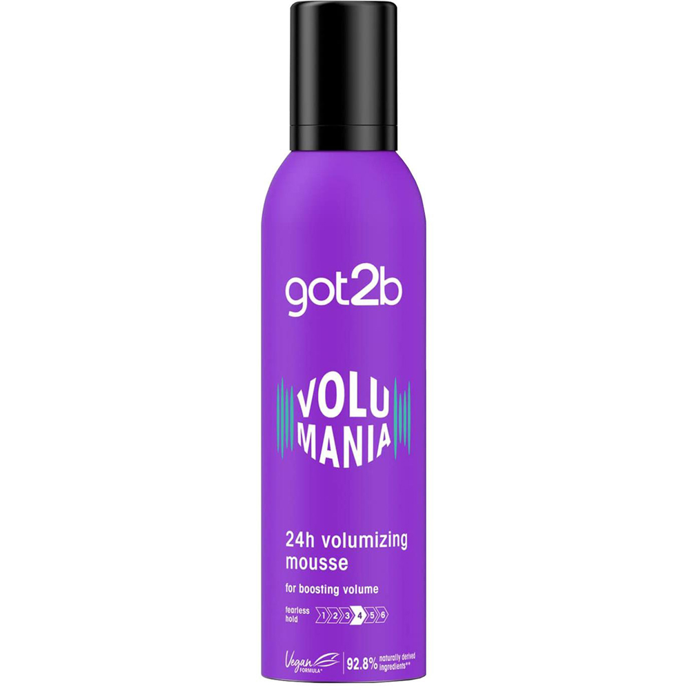 Got2b Volumaniac Mousse For Insane Volume 250ml 6 Pack Image 2