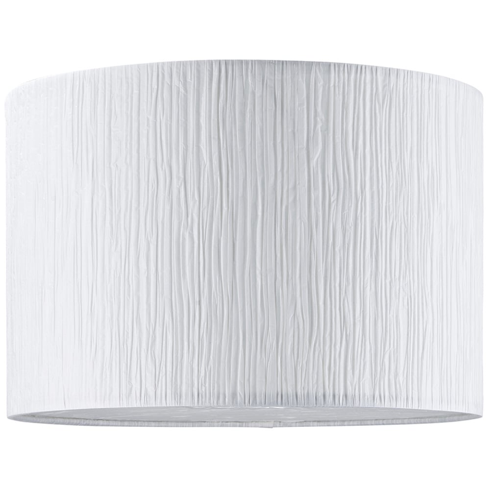 Happy Homewares White Wrinkled Paper Pendant Shade Image 1
