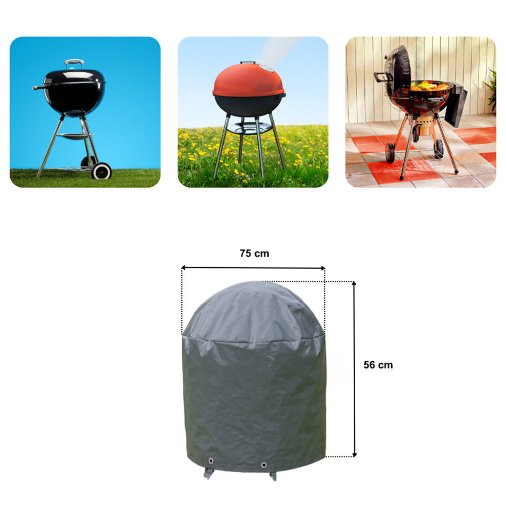 Home Source Duracover Kettle BBQ Cover Image 8