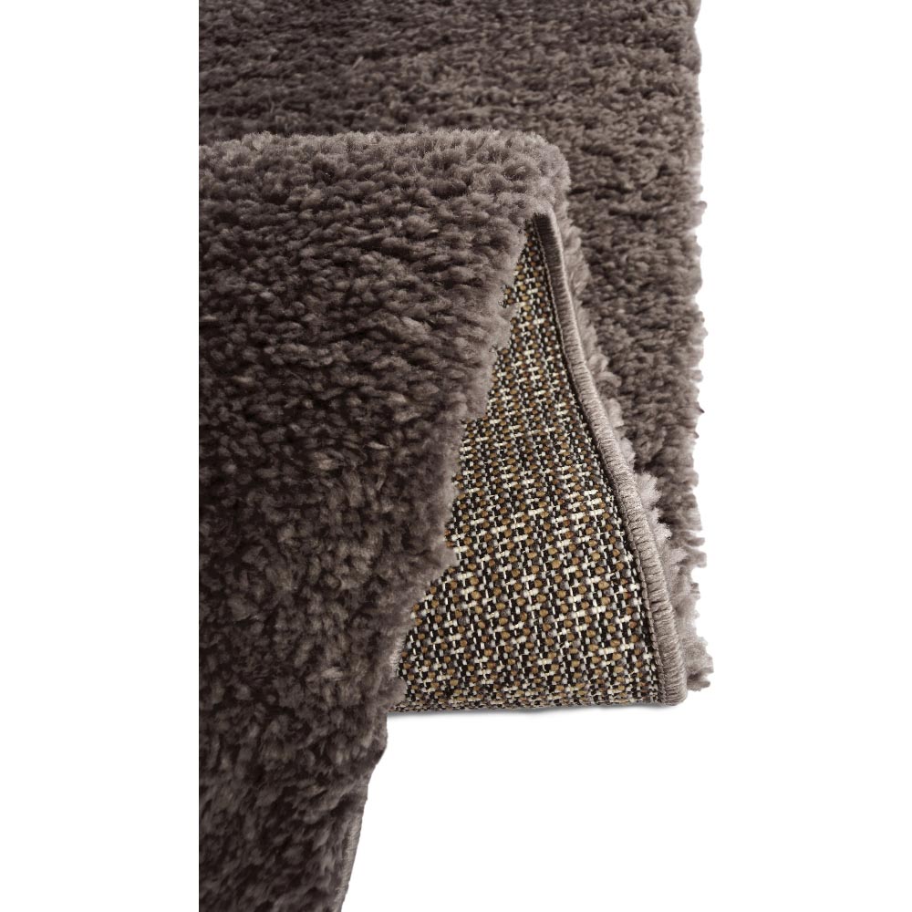 Homemaker Charcoal Snug Plain Shaggy Rug 60 x 200cm Image 3