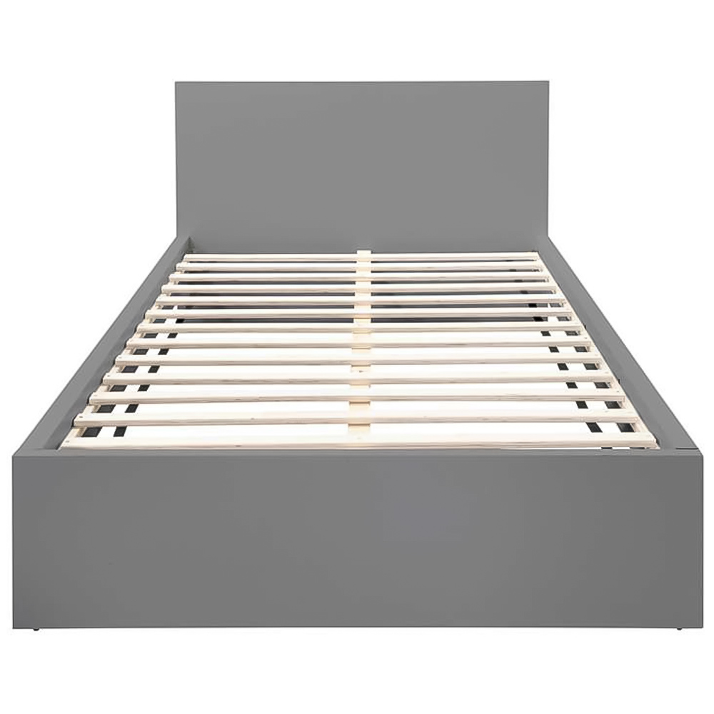 Oslo King Size Grey Bed Image 3