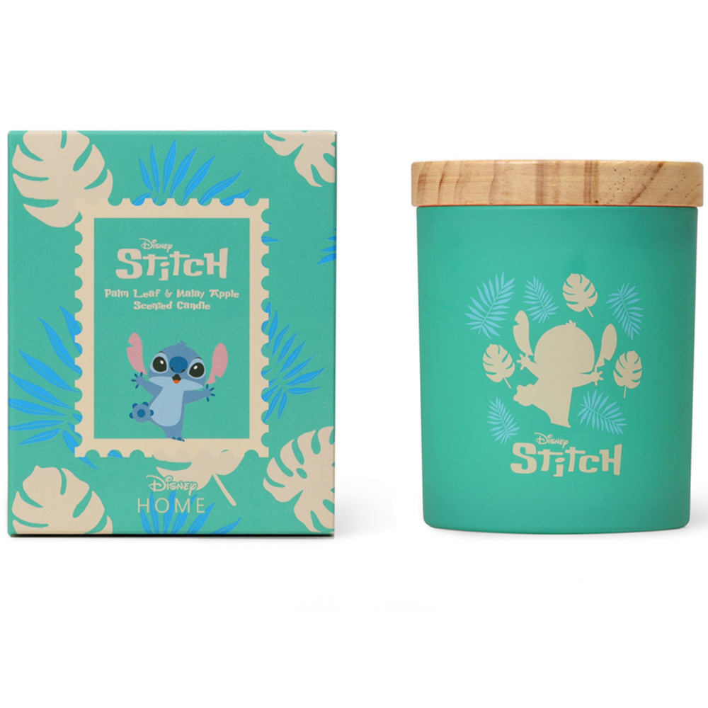 Disney Stitch Pal Leaf and Malay Apple Scented Candle 195g Image 4