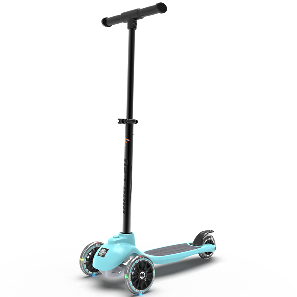 Ride-Ezy Kick & Go Kingfisher 3 LED Wheel Scooter Image 3