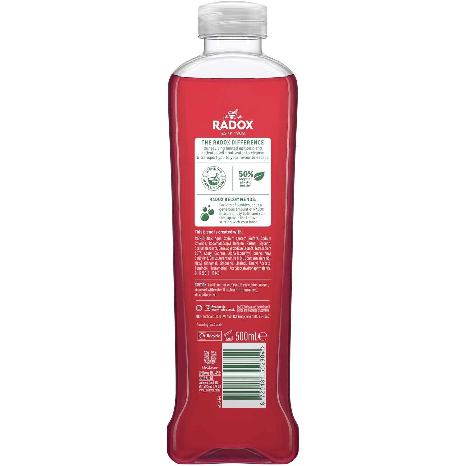 Radox Mineral Therapy Bauble Season Shower Bath Soak Image 2