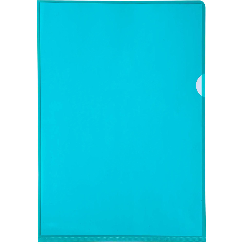Exacompta A4 Green PVC Cut Flush Folder 10 Pack Image 2